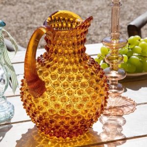 Klimchi <br>Amber Hobnail Large Jug 2L - Image 7