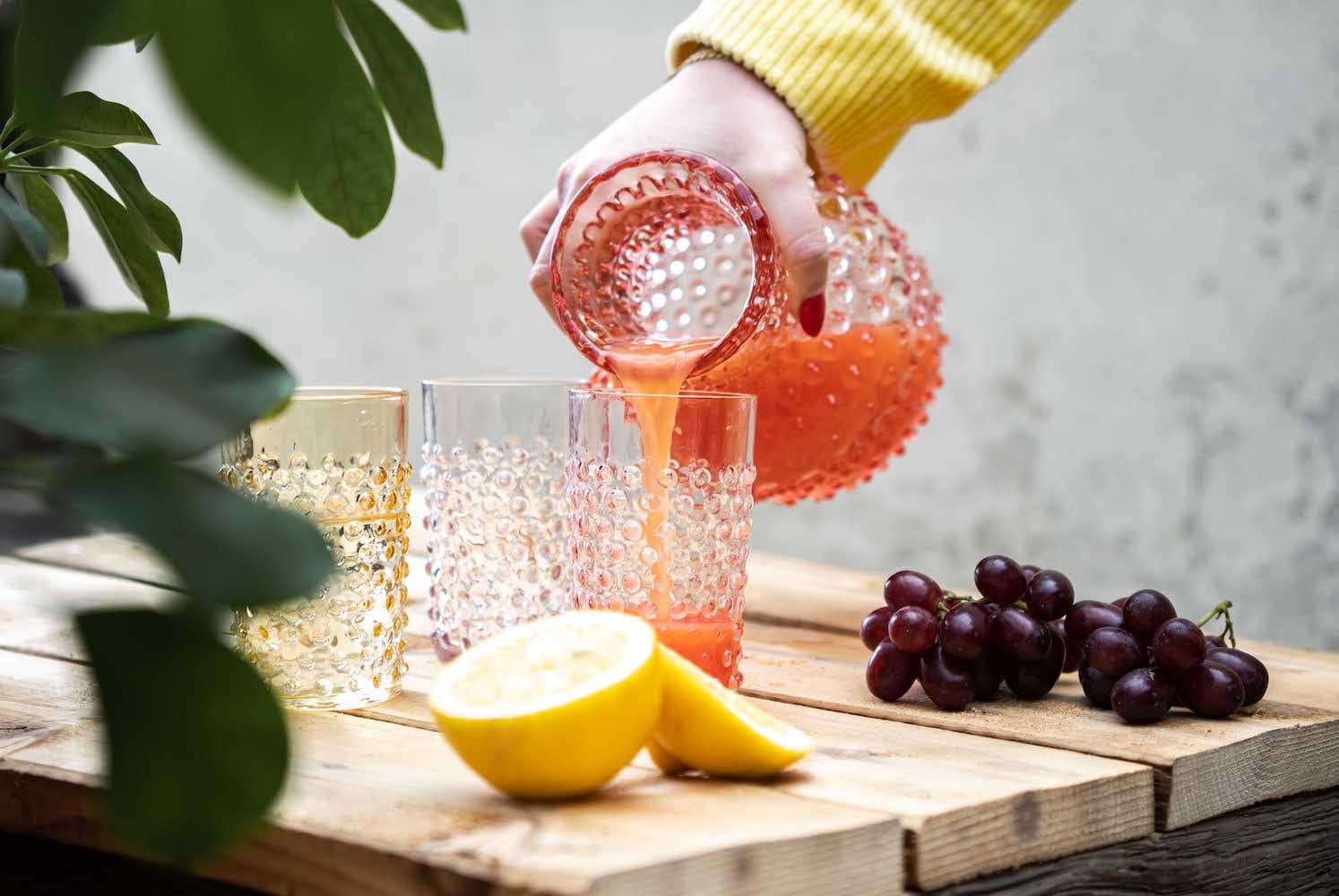 Klimchi <br>Crystal Hobnail Tumblers (set of 2) - Image 5