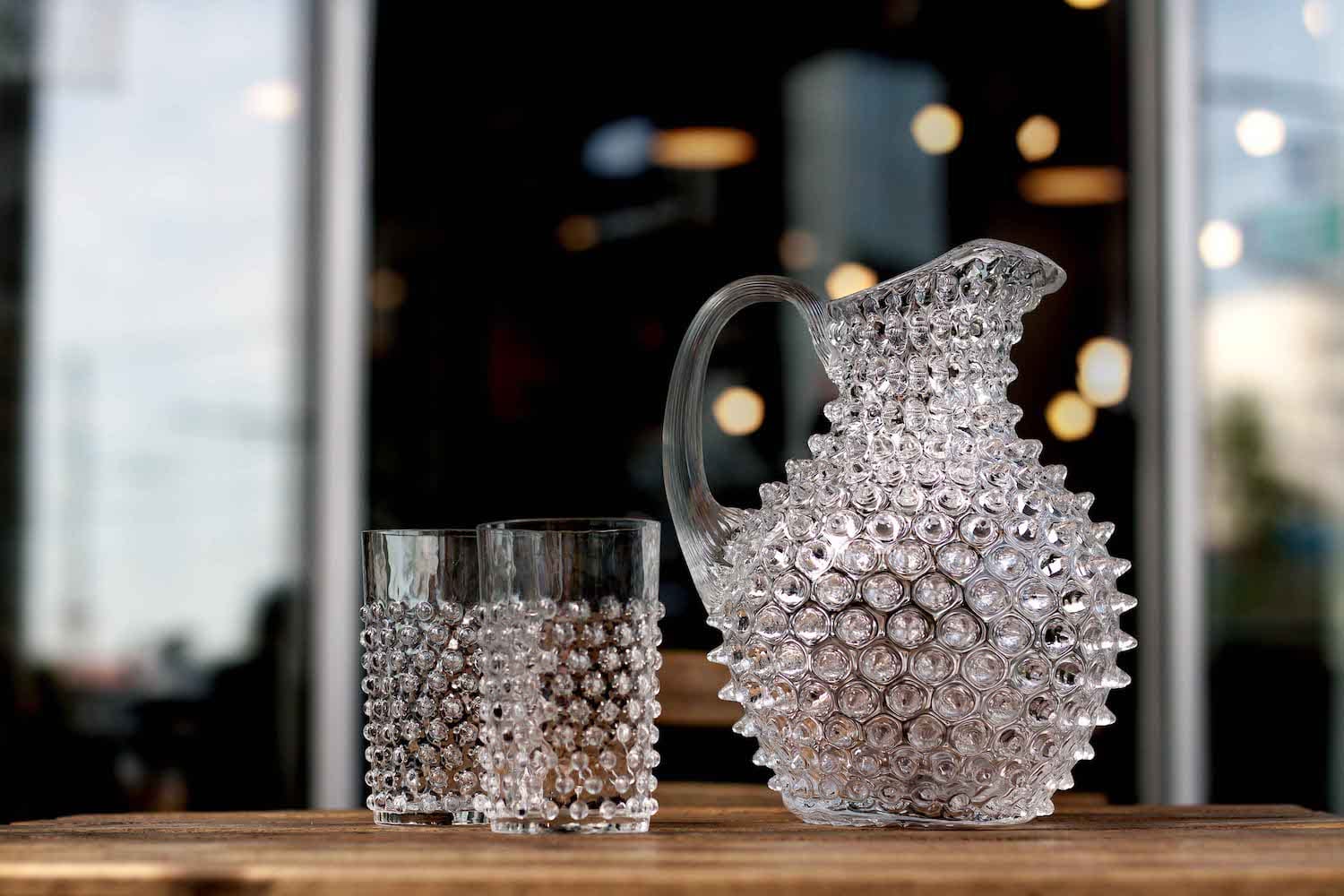 Klimchi <br>Crystal Hobnail Tumblers (set of 4) - Image 2