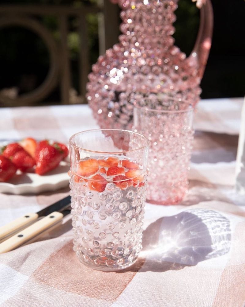 Klimchi <br>Crystal Hobnail Tumblers (set of 4) - Image 6