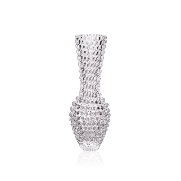 Klimchi <br>Crystal Hobnail Fugu Vase