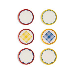 &Klevering <br>Plate Daydream Assorted - Set of 6