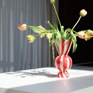 &Klevering <br>Vase Rhombic Red - Image 4