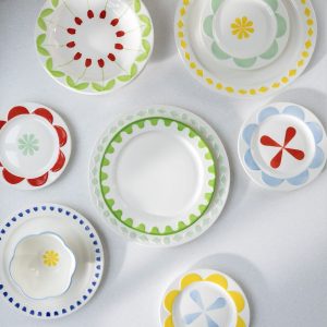 &Klevering <br>Plate Folk S - Set of 4 - Image 6
