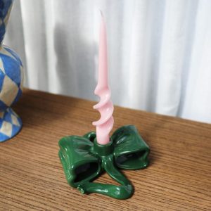 &Klevering <br>Candle Alpha Red - Set of 3 - Image 3