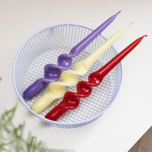 &Klevering <br>Candle Alpha Sunset - Set of 3 - Image 3