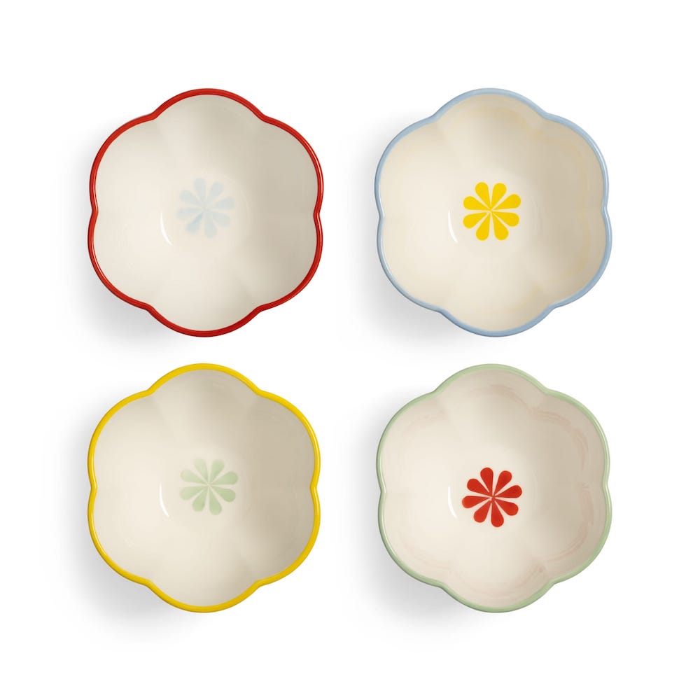 &Klevering <br>Bowl Folk S - Set of 4