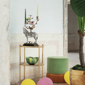 Abhika <br>Gaily Bowl Green - Image 3