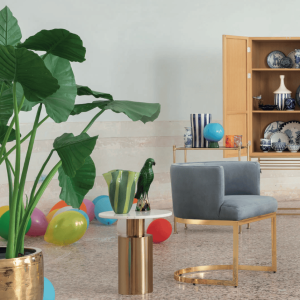 Abhika <br>Gaily Vase Green (M) - Image 3