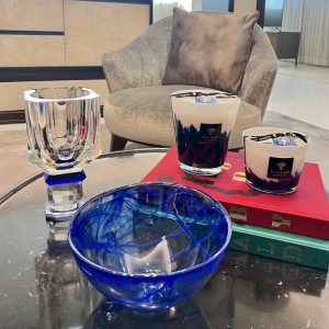 Abhika <br>Crissy Vase Royal Blue - Image 5