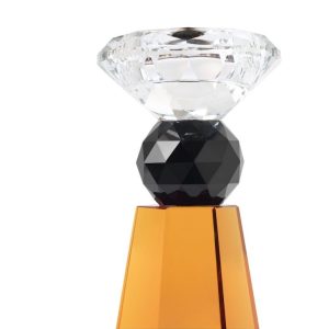 Abhika <br> Sour Candle Holder Amber M - Image 3