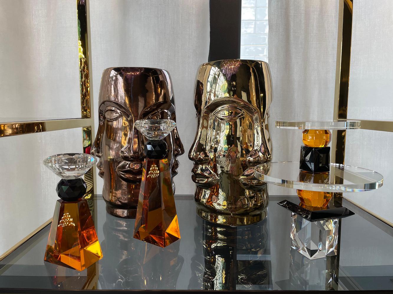 Abhika <br> Sour Candle Holder Amber M - Image 4