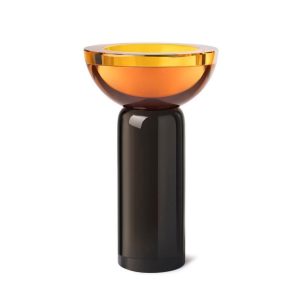 Abhika <br> Lolly Candle Holder Black L