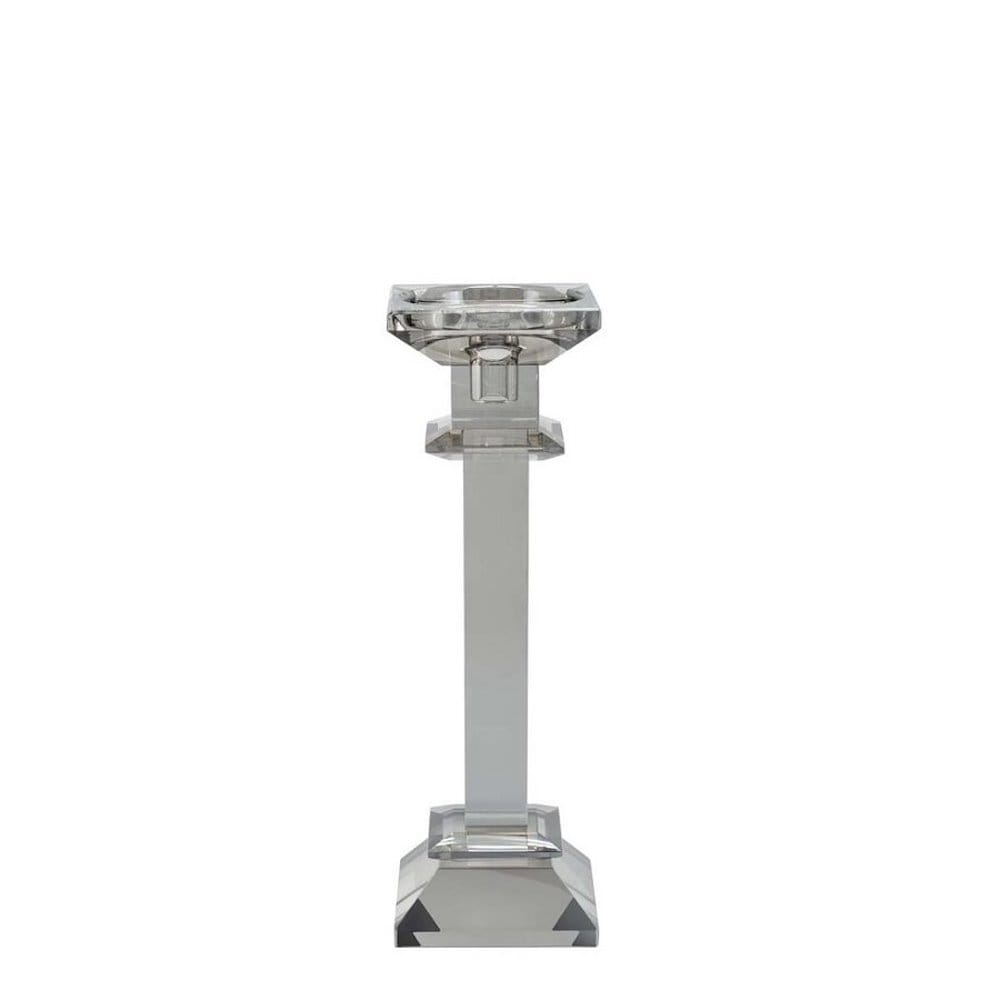 Abhika <br> Vetro Quadro Candle Holder Grey M
