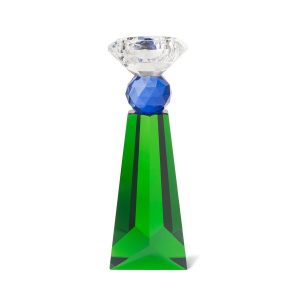 Abhika <br> Sour Candle Holder Green L
