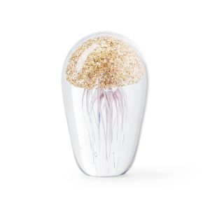 Abhika <br> Jellyfish In Glass - Gold M