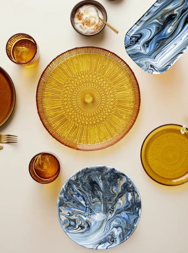 Ines Mercadal <br>Abstracto Platter - Orage - Image 5