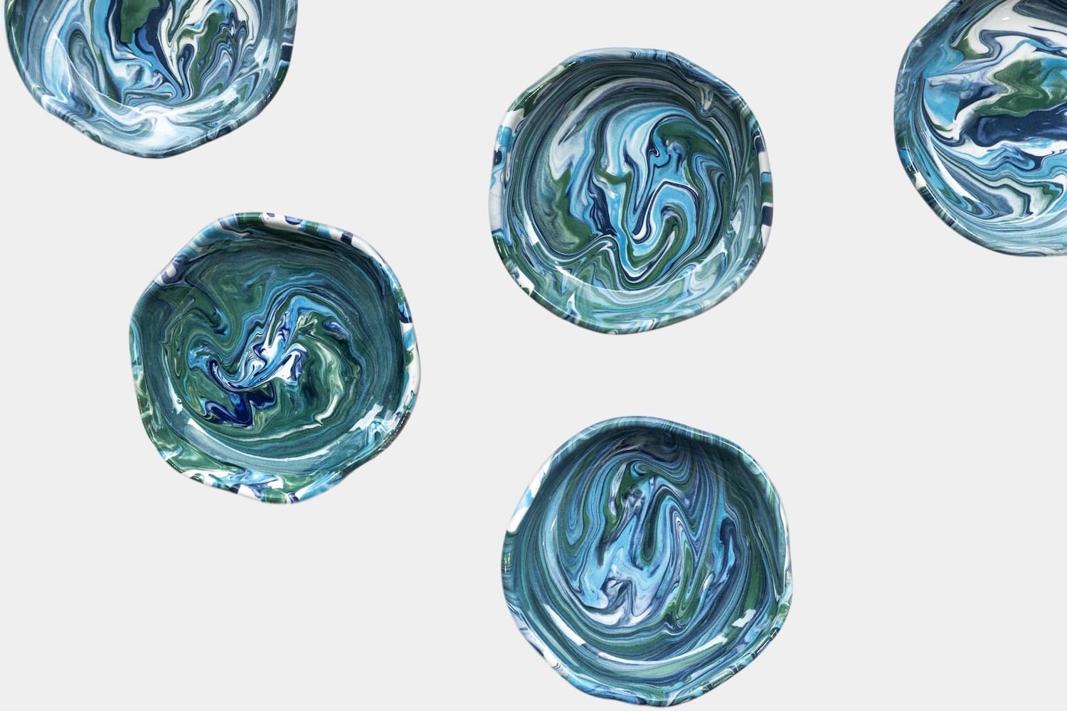 Ines Mercadal <br>Abstracto Mini Plate - Absinthe - Image 3