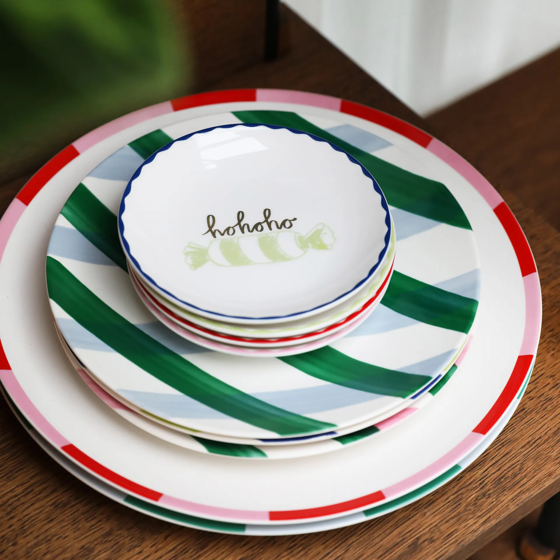&Klevering <br>Plate Bliss M - Set of 4 - Image 7