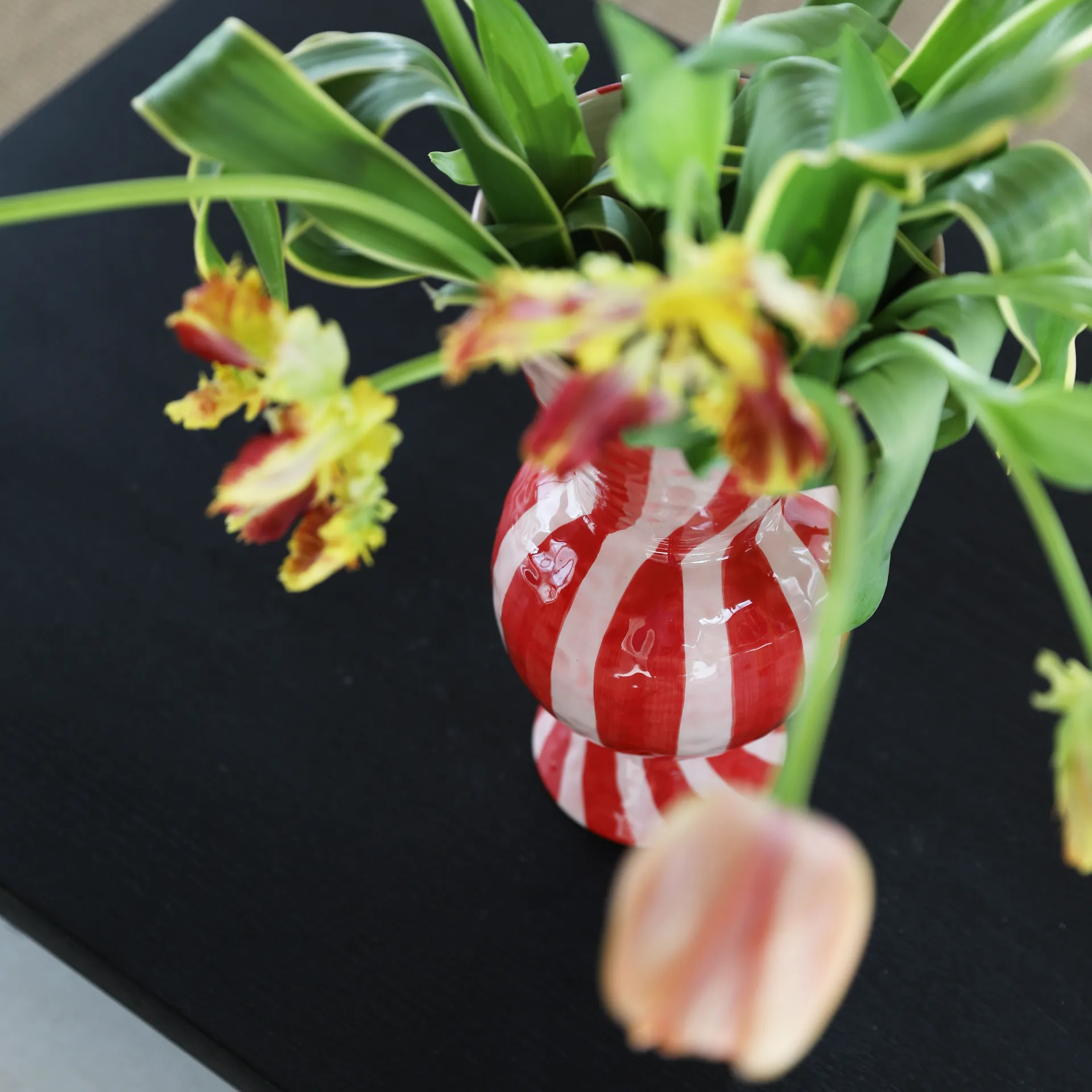 &Klevering <br>Vase Rhombic Red - Image 3