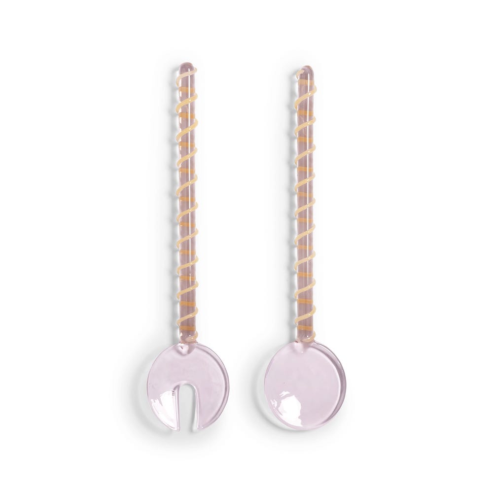 &Klevering <br>Salad Server Sling Pink