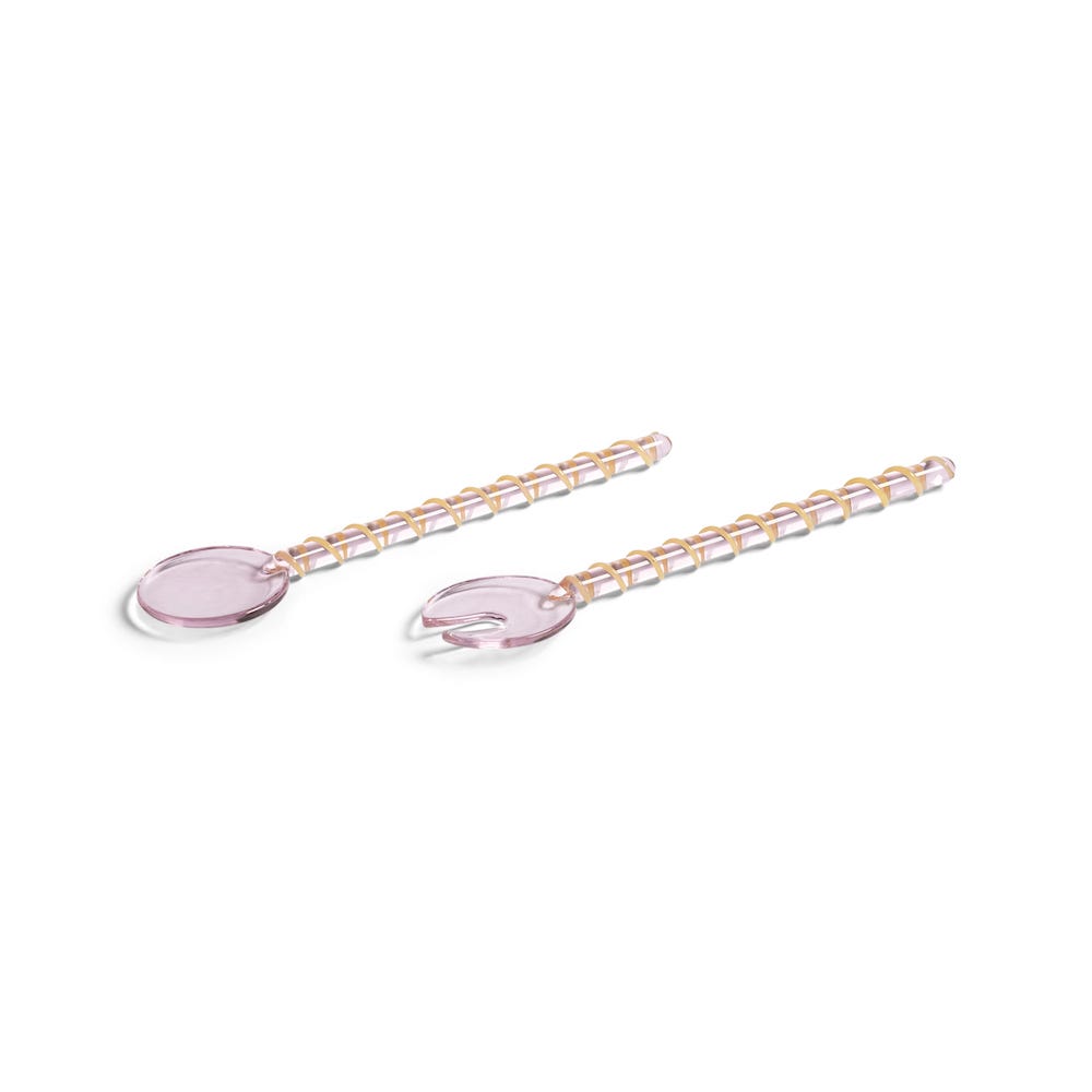 &Klevering <br>Salad Server Sling Pink - Image 2