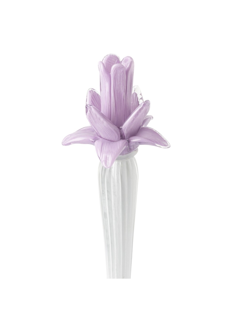 Abhika <br> Dax Flower Candle Holder White/ Pink (M) - Image 2
