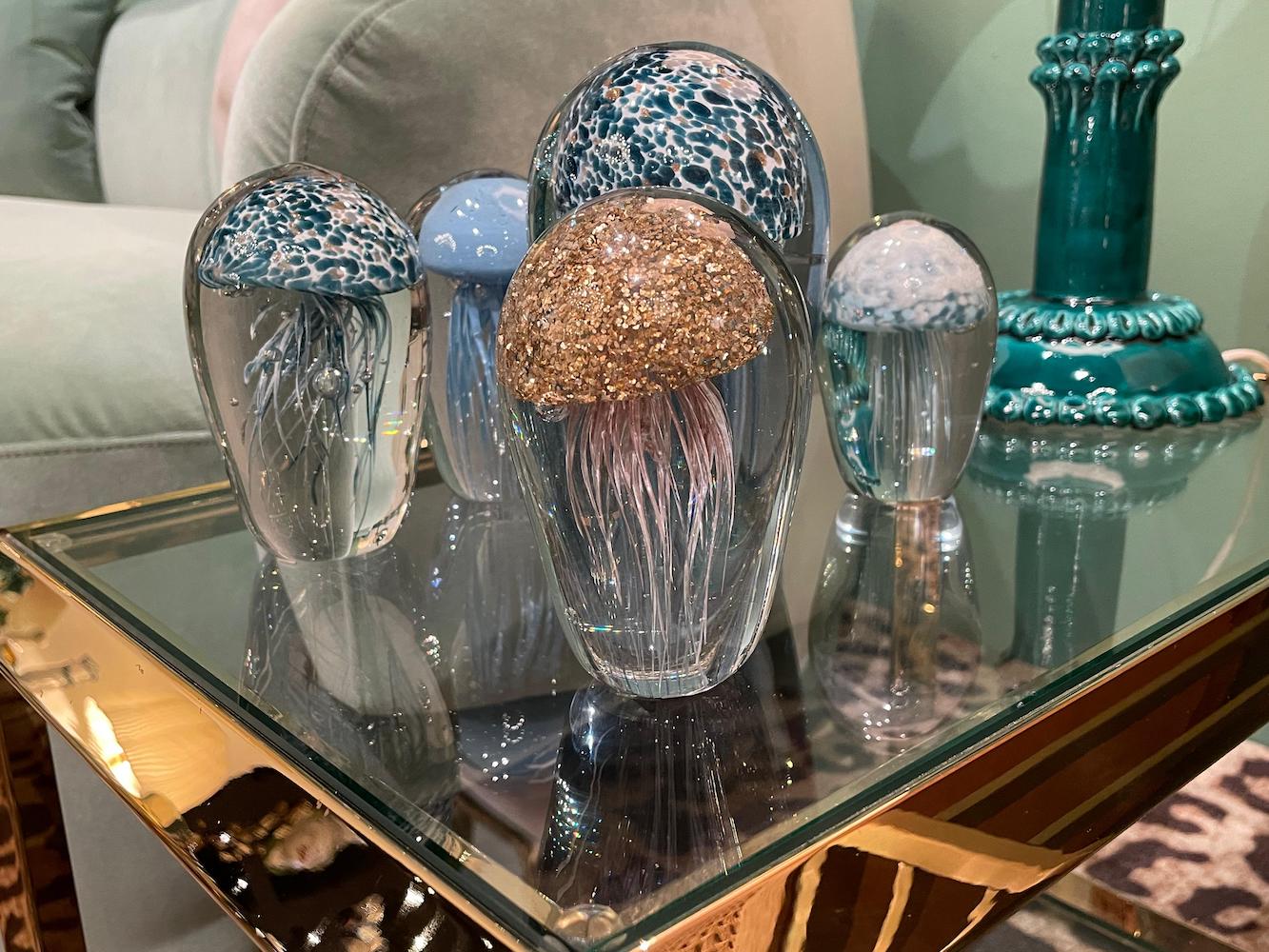 Abhika <br> Jellyfish In Glass - Blue M - Image 4