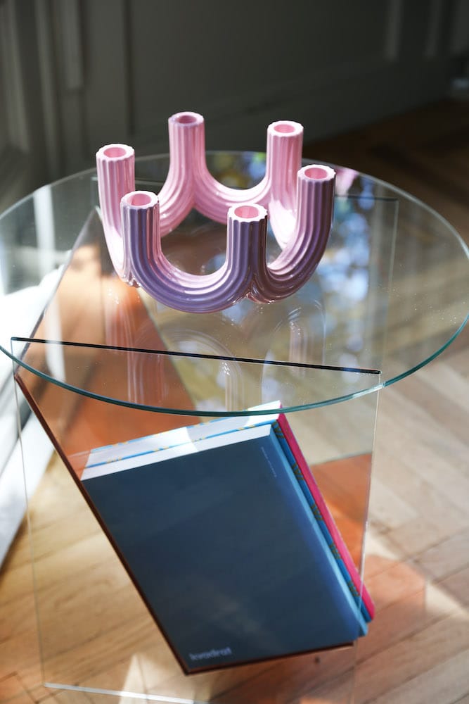 &Klevering <br>Churros Pink Candle Holder - Image 2